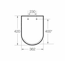 ROCA MERIDIAN COMPACTO TAPA WC